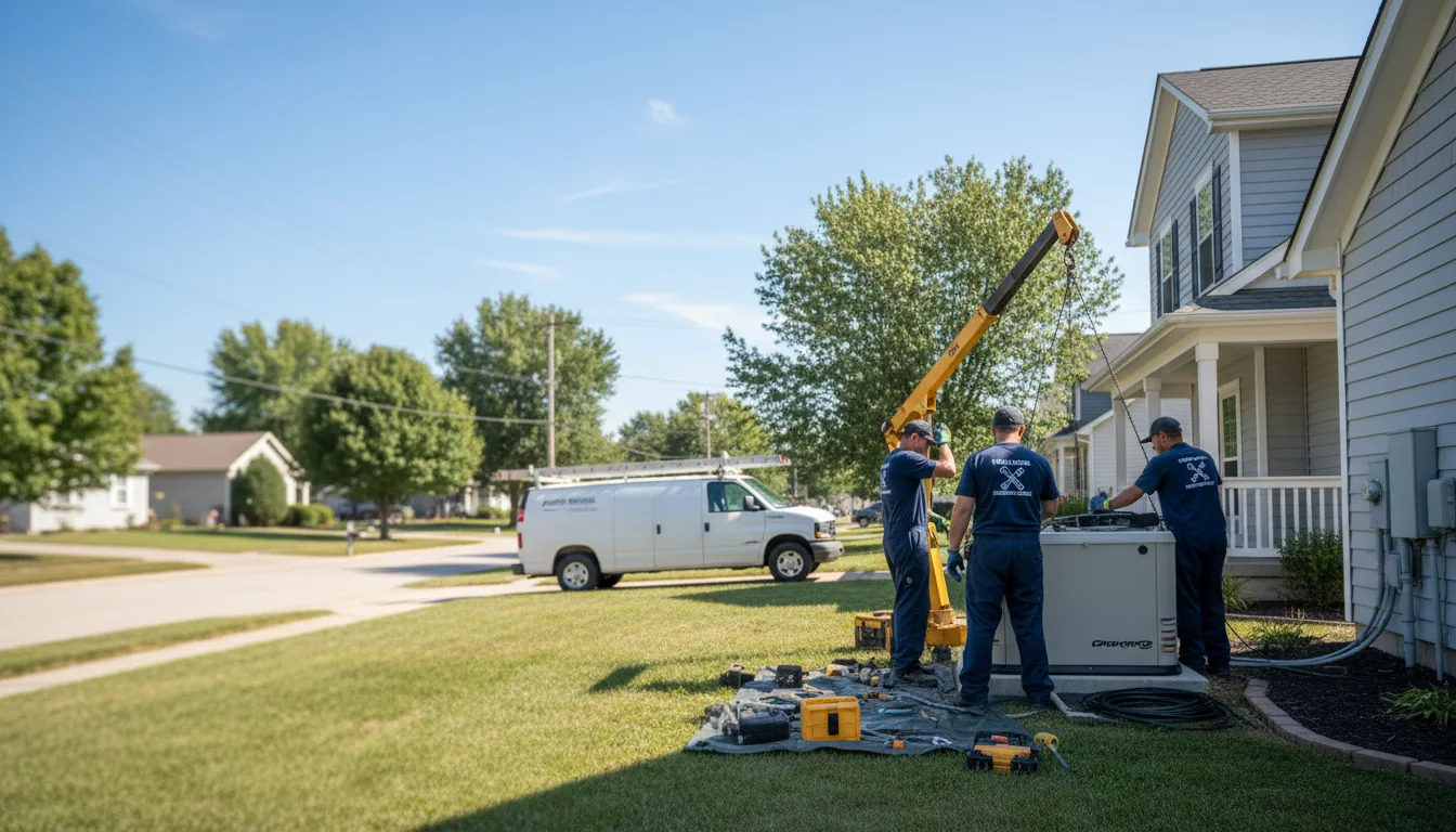 Generator Installation in Anahuac, TX near me